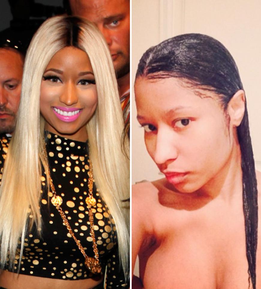 Wow! Nicki Minaj zeigt sich auf Selfie ohne MakeUp OK! Magazin