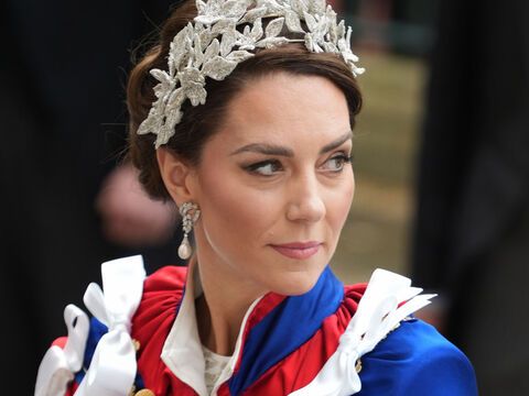 Prinzessin Kate bei der Krönung von König Charles III.