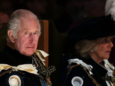 König Charles III. und Königin Camilla in Schottland. 
