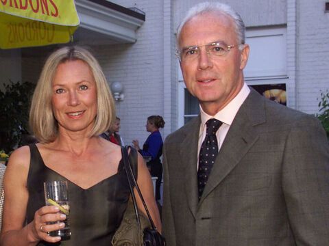 Franz Beckenbauer mit seiner Ex-Frau Sybille Beckenbauer