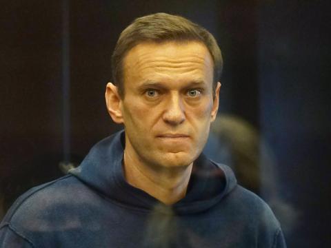 Alexei Navalny wird im Jahr 2021 in Russland verurteilt. 