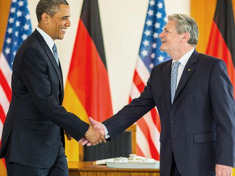 Die Obamas in Berlin