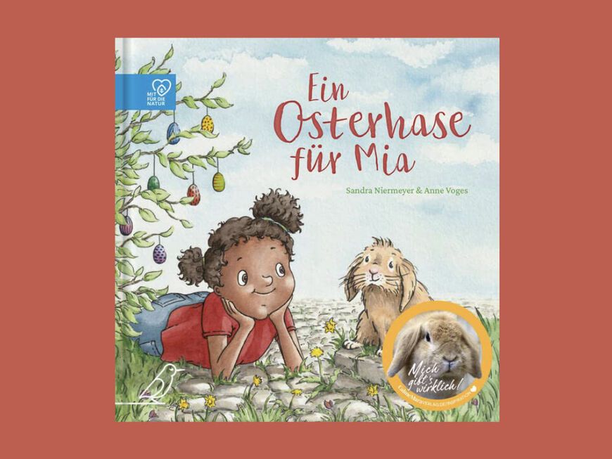 Buchcover Ein Osterhase für Mia von Sandra Niermeyer und Anne Voges.