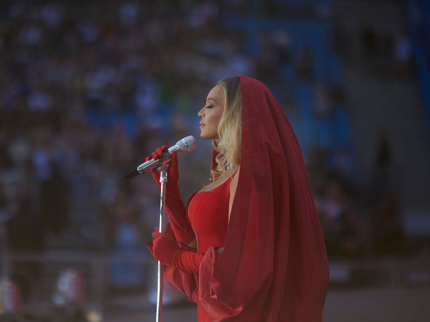 Beyoncé bei ihrem Konzert in Hamburg 2023