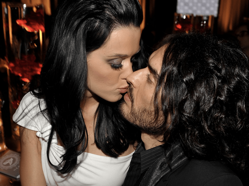 Katy Perry und Russell Brand 