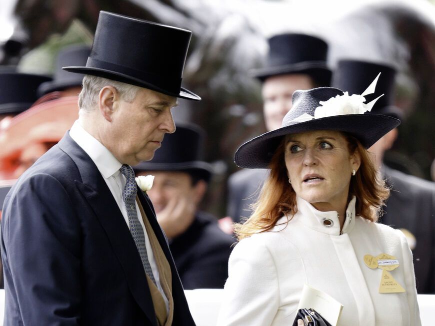 Prinz Andrew und Herzogin Sarah Ferguson. 