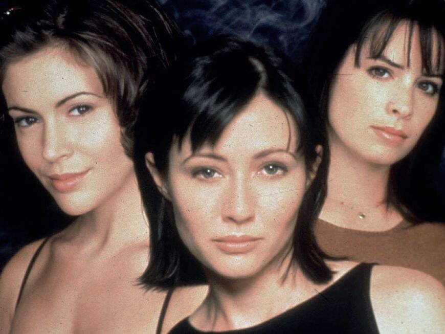 "Charmed"-Stars Alyssa Milano, Shannen Doherty und Holly Marie Combs