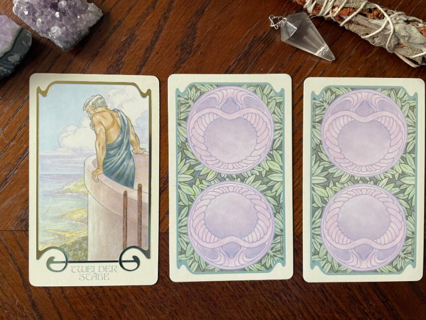 Tarot Tageskarte aus dem Kartendeck Ätherische Visionen