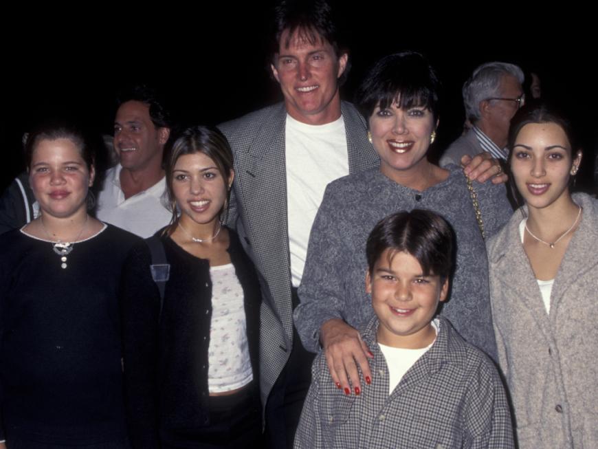Ein altes Familienfoto der Kardashians