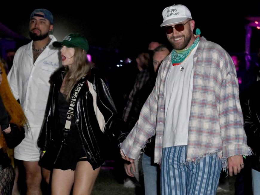 Taylor Swift und Travis Kelce beim Coachella-Festival 2024