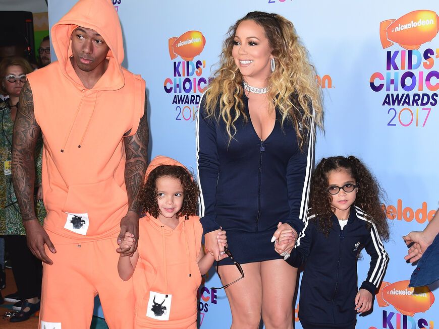 Mariah Carey und Nick Cannon mit ihren Zwillingen