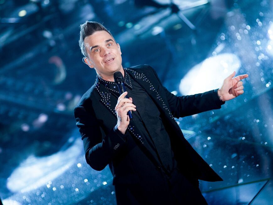 Robbie Williams singt