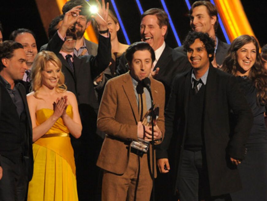 Das Cast von "Big Bang Theory" bei den "People's Choice Awards"