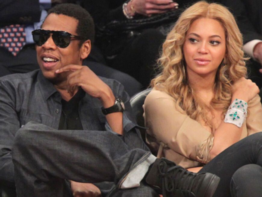 Die Leidenschaft kommt nicht von ungefähr: Musiker Jay-Z ist Mitbesitzer der NBA-Basketballmannschaft New Jersey Nets