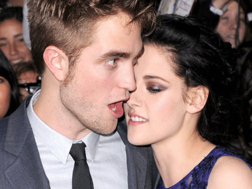 Süßes Paar: Robert Pattinson und Kristen Stewart