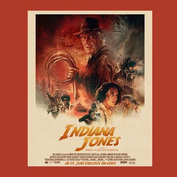 Kinoplakat "Indiana Jones und das Rad des Schicksals"