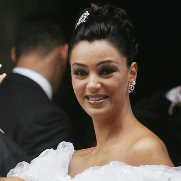 Verona Pooth bei ihrer Hochzeit mit Franjo, 2005