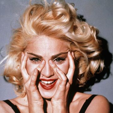 Eine, die sich gern in die Rolle der Marilyn Monroe versetzte: Popstar Madonna