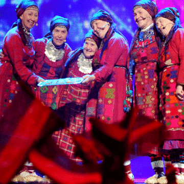 Russlands Buranowskije Babuschki sangen sich in schiefer Tonlage auf den zweiten Platz