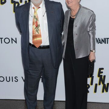 Stolze Eltern: Regisseur Francis Ford Coppola ("Der Pate") und seine Frau Eleanor Coppola kamen natürlich auch um das Werk ihrer Tochter Sofia zu bewundern
