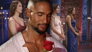 "Bachelor" David Jackson vor der Entscheidung nach den Dreamdates - im Hintergrund Lisa, Chiara und Angelina