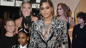 P!nk, Beyoncé und Jennifer Lopez mit ihren Töchtern