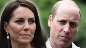 Prinzessin Kate und Prinz William ernst