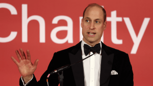Prinz William redet bei einer Gala