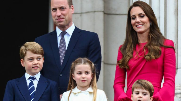 Prinz William und Prinzessin Kate mit ihren Kindern George, Charlotte und Louis