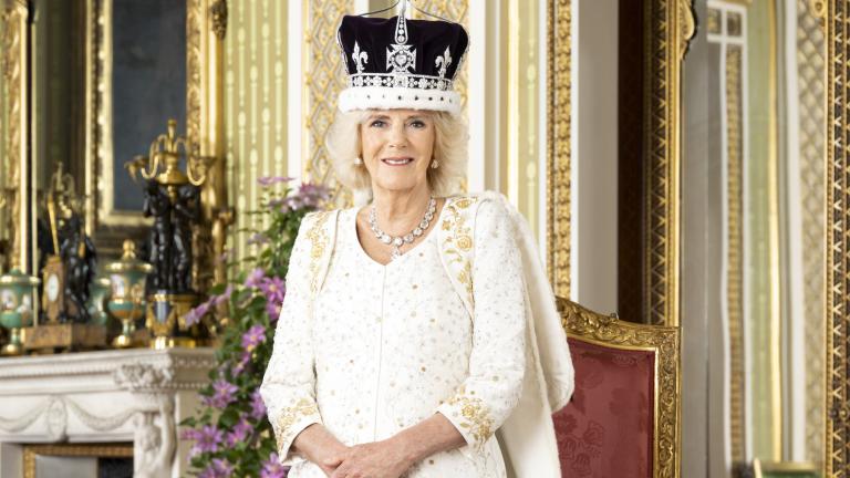 Offizielles Krönungsfoto König Charles III. - Königin Camilla 