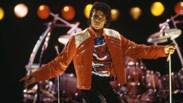 Michael Jackson bei einem Auftritt in den 1980er-Jahren