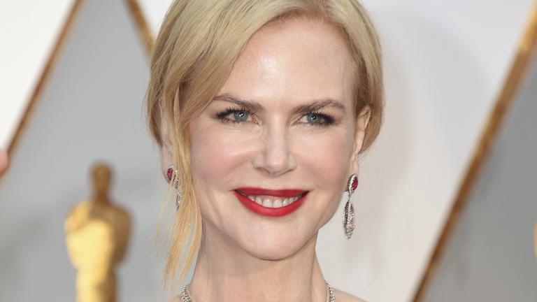 Nicole Kidman strahlt