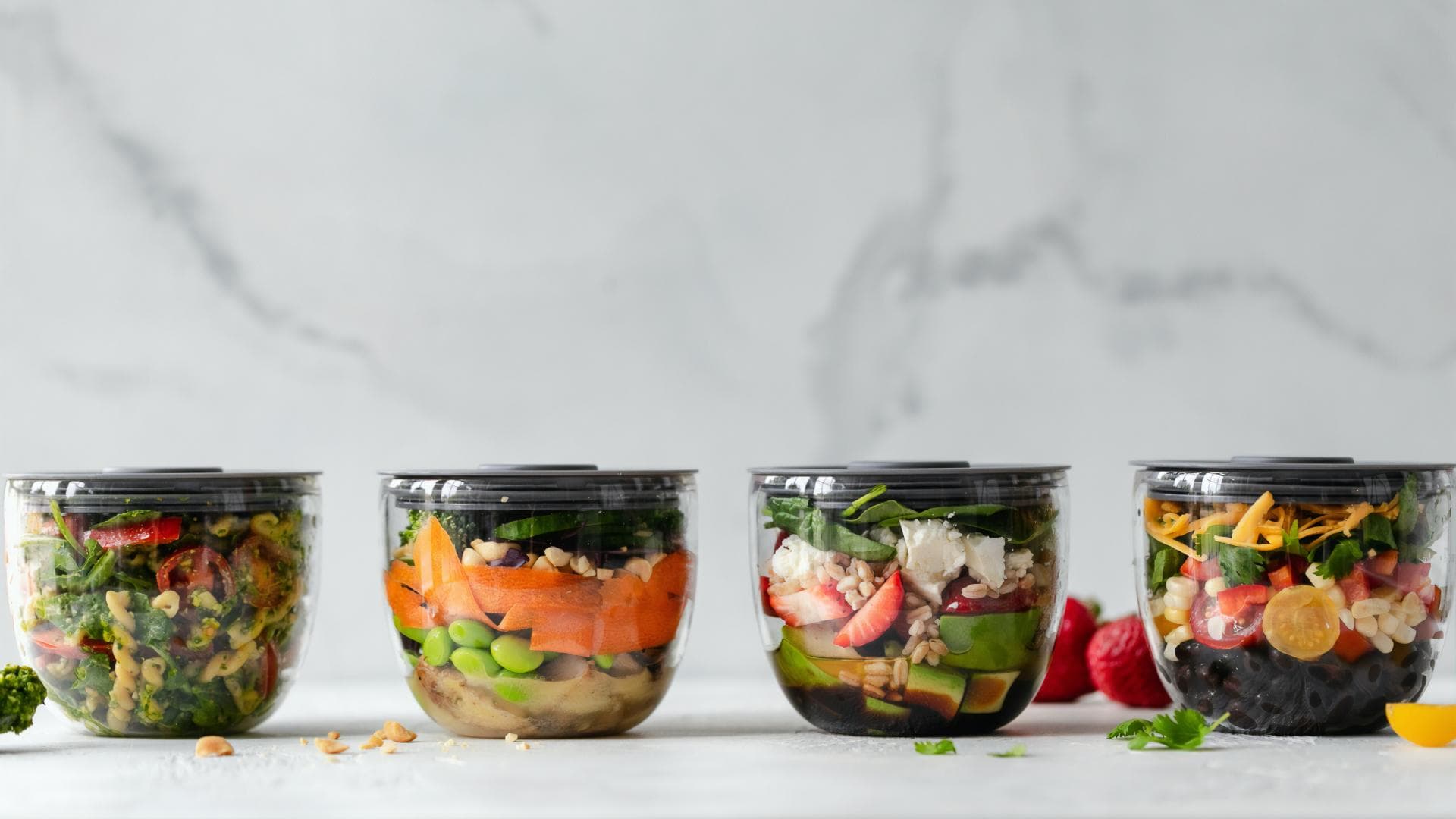 Köstliche Inspiration für das Meal Prep
