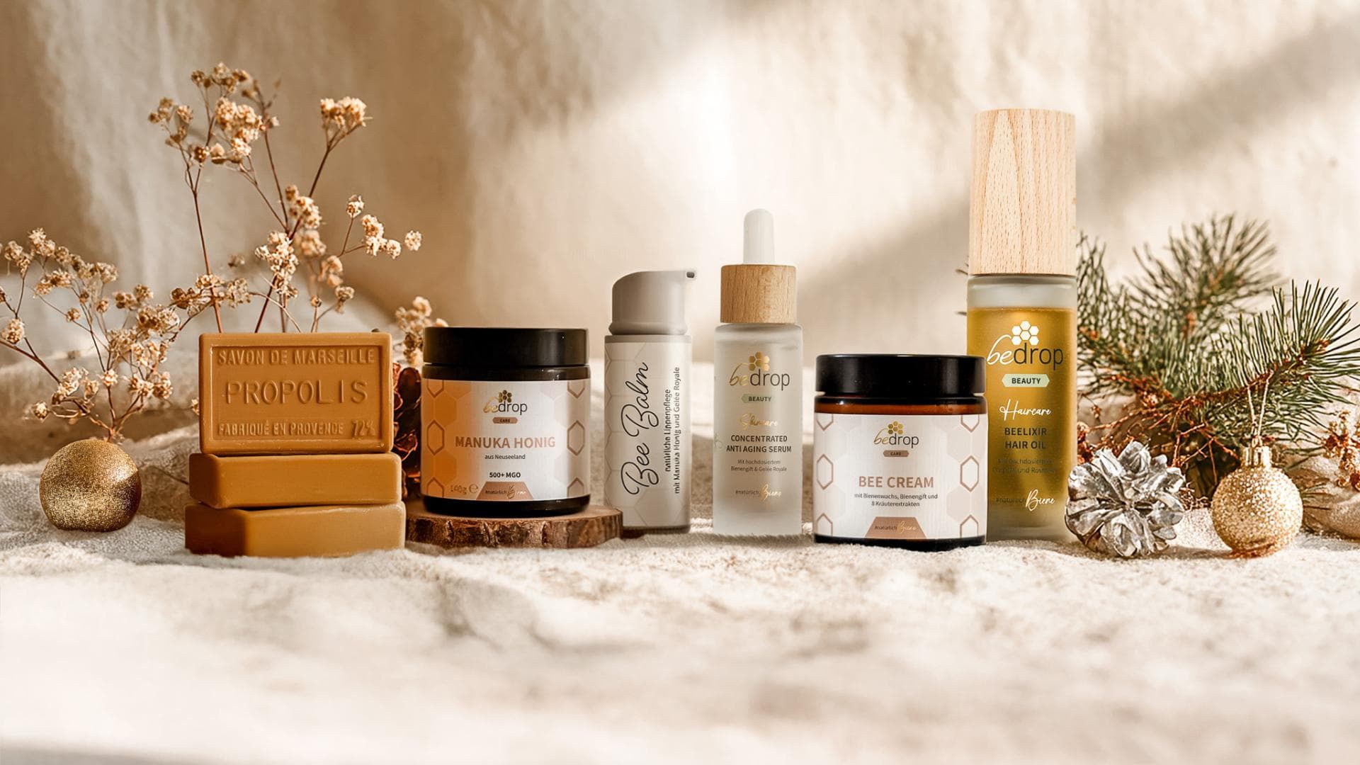 Nikolaus-T-rchen-Gewinne-1-von-3-Beauty-Sets-von-bedrop-mit-nat-rlichen-Produkten-aus-dem-Bienenreich