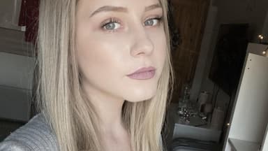Loredana Wollny guckt ernst