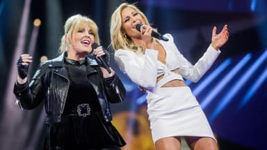 Maite Kelly und Helene Fischer singen zusammen auf der Bühne