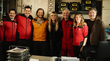"Die Bergretter" mit Heidi Klum. 