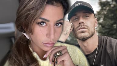 Selfies von Eva Benetatou und Chris Broy mit ernstem Gesicht