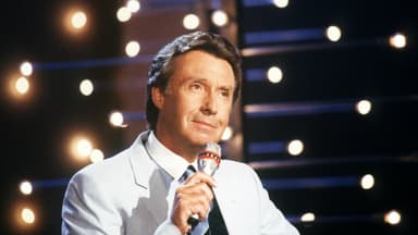 Peter Alexander bei einem Auftritt 1987