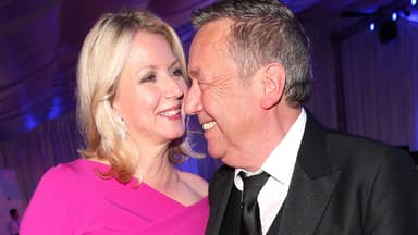 Roland Kaiser und Silvia Keiler zeigen sich vertraut