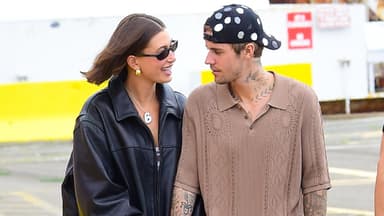 Hailey Bieber und Justin Bieber halten Händchen