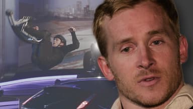 Samuel Koch bei "Wetten, dass..?" & mit ernstem Blick