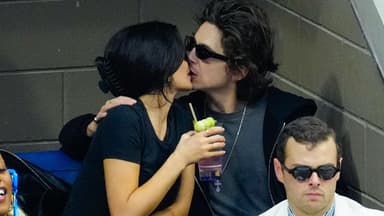Kylie Jenner und Timothée Chalamet küssen sich