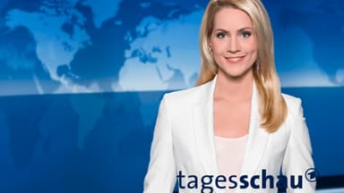 Judith Rakers in der Tagesschau