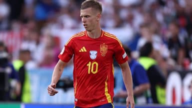 Dani Olmo im EM-Viertelfinale von Spanien gegen Deutschland
