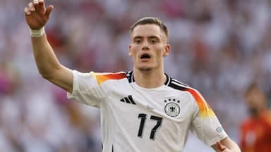 Florian Wirtz bei einem Deutschland-Spiel