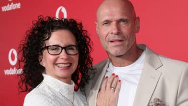 Alexandra Legat und Thorsten Legat lächeln