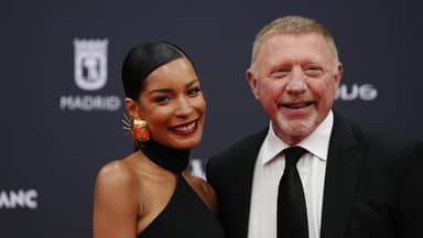 Boris Becker und Lilian auf dem roten Teppich