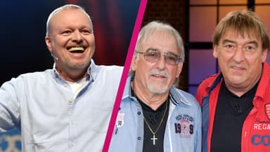 Collage Stefan Raab und Karl-Heinz Ulrich und Berndt Ulrich