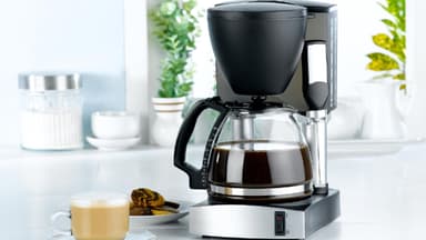 Filterkaffee in Küche